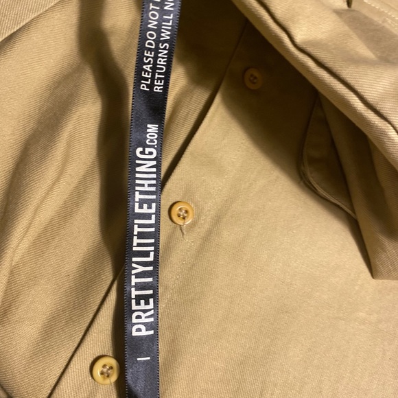 New With Tags PrettyLittleThing Trench Coat - Picture 4 of 5